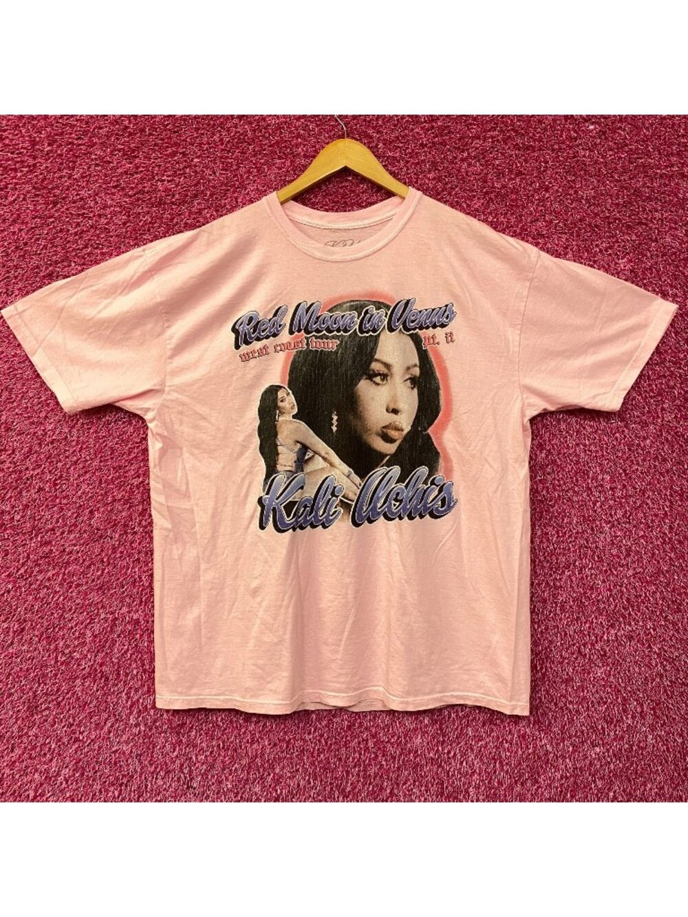 Kali Uchis "Red Moon in Venus Tour Pt. II T-Shirt 2XL